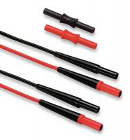 3EB19 Test Leads, 59 In. L, Black/Red
