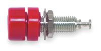 3EB24 Banana Jack, 5000VDC, 15A, Red, PK 10