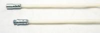 3EDC1 Nylon Brush Rods, 1/4 NPT, Dia 3/8, 48 L