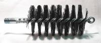 3EDF6 Flue Brush, Dia 2 1/2, 1/4 MNPT, Length 8