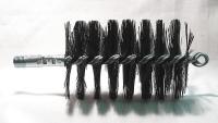 3EDF8 Flue Brush, Dia 3, 1/4 MNPT, Length 8