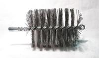 3EDH7 Flue Brush, Dia 3 1/2, 1/4 MNPT, Length 8