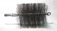 3EDL4 Flue Brush, Dia 3 1/2, 1/4 MNPT, Length 8