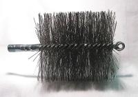 3EDL7 Flue Brush, Dia 4 1/4, 1/4 MNPT, Length 8