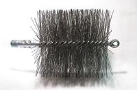 3EDL8 Flue Brush, Dia 4 1/2, 1/4 MNPT, Length 8