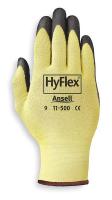 3EE12 Cut Resistant Gloves, Yellow/Black, S, PR