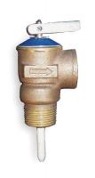 3EEX2 T &amp; P Relief Valve, 3/4 In. Outlet