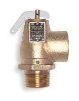 3EEY3 Safety Relief Valve, 1 In, 15 psi