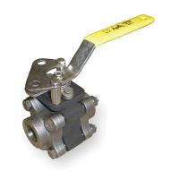 3EFF6 CS Fire Safe Ball Valve, Socket, 1/4 In