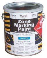 3EHG3 Zone Marking Paint, White, 1 gal.