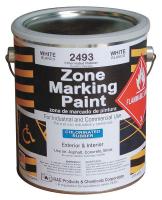 3EHG5 Zone Marking Paint, White, 1 gal.