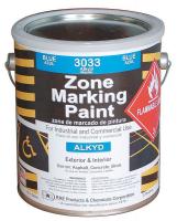 3EHG9 Zone Marking Paint, Handicap Blue, 1 gal.