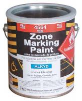 3EHH4 Zone Marking Paint, Bright Red, 1 gal.