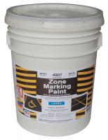 3EHH9 Zone Marking Paint, White, 5 gal.