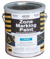 3EHJ3 Zone Marking Paint, Black, 1 gal.