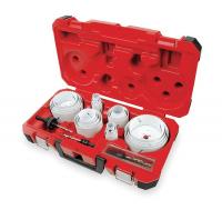 3EJD9 General Purpose Hole Saw Kit, 28 Pc