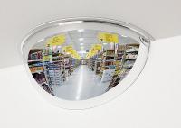 3EJJ5 Half Dome Mirror, 36In., Acrylic