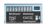 3EJY9 Insert/Power Bit Set, Phillips/Torx, 10 Pc