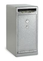 3EKY7 Drop Slot Safe, .25 Cu. Ft., Dual Key Lock