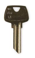 3EMR8 Key Blank, Brass, Sargent Lock, PK 10