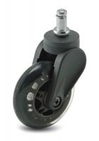 3ENN2 Swivel Stem Caster, 3 In, 120 lb, Polyurthn