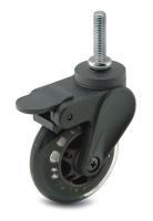 3ENP2 Swivel Stem Caster w/Brake, 3 In, 120 lb