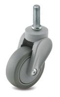 3ENP7 Swivel Stem Caster, 3 In, 120 lb, Polyurthn