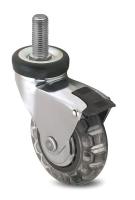 3ENV8 Swivel Stem Caster w/Brake, 3 In, 110 lb