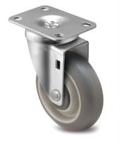 3ENX1 Swivel Plate Caster, 325 lb, 6 In Dia