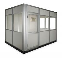3EPP4 In-Plant Office, 8x10, w/6 Windows &amp; HVAC