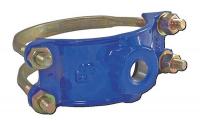 3EUA9 Saddle Clamp, Double Bale, 1 In Outlet