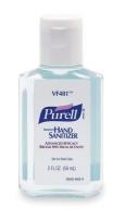 3EUF6 Hand Sanitizer, Gel, Size 2 oz., PK 24