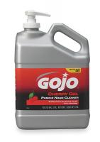 3EUF9 Gel Hand Cleaner, Cherry, Red, Pump Bottle