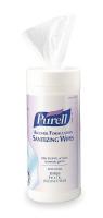 3EUG1 Hand Sanitizing Wipes, White, Alcohol