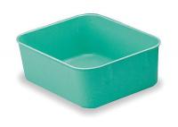 3EVD1 Fiberglass Nest Container, D 6 1/4, Green