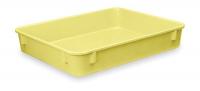 3EVD5 Fiberglass Nest Container, D 9 3/4, Yellow