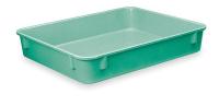3EVD7 Fiberglass Nest Container, D 9 3/4, Green