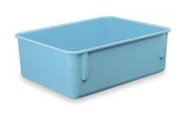 3EVD9 Fiberglass Nest Container, D 9 3/4, Blue