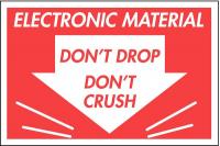 16U875 Shipping Labels, 2 In. H, Paper, PK500