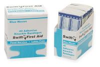 3EWA8 Knuckle Bandage, Blue, Pk 40
