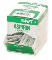3EWG1 Aspirin, Tablet, Pk 100