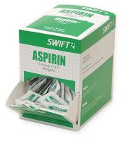 3EWG3 Aspirin, Tablet, Pk 500