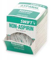 3EWG4 Aypanal Non-Aspirin Pain Reliever, Pk 100