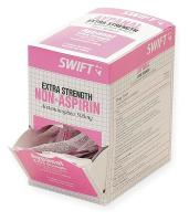 3EWH4 Non-Aspirin Pain Reliever, Extra, Pk 250
