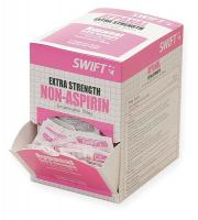 3EWH5 Non-Aspirin Pain Reliever, Extra, Pk 500
