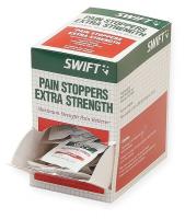 3EWL9 Pain Stoppers, Extra Strength, Pk 250