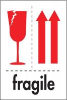 16U981 Shipping Labels, 4 In. W, 6 In. H, PK50