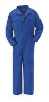 3EZK6 Flame-Resistant Coverall, Royal Blue, L