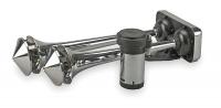 3FHV2 Dual Trumpet Horn, Air, Chrome, Roof Mount