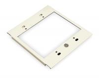 3FPU3 2 Gang Device Plate, 6000 Series, Ivory